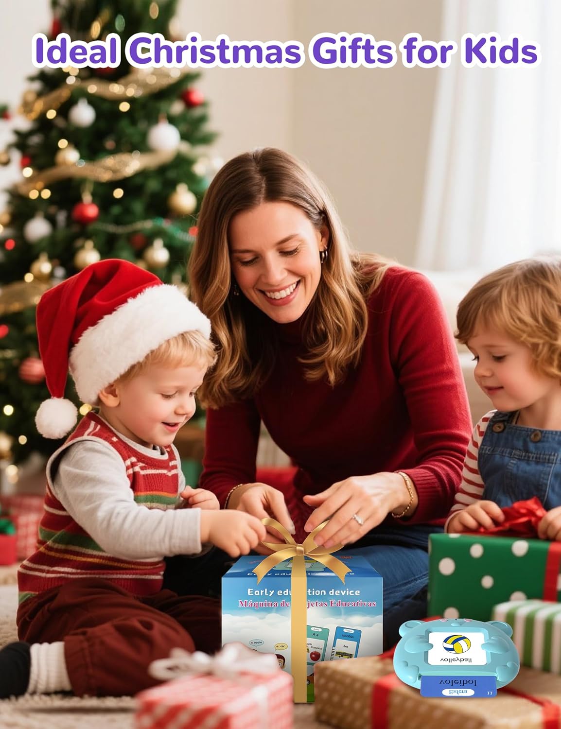 Spanish & English Talking Flash Cards for Toddlers, 510 Sight Words Bilingual Learning Toys for Children, Autism Pocket Speech Therapy Toys, Español Vocabulary Educational Flashcards - Image 9