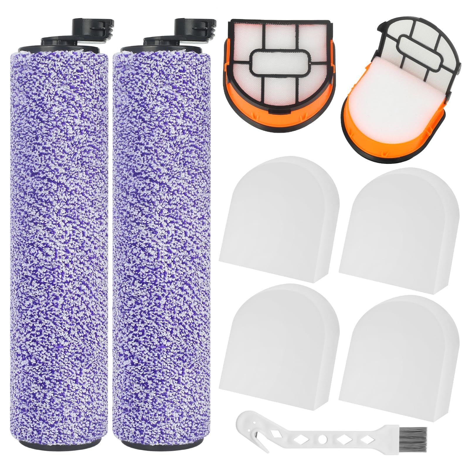 2 szczotki do odkurzacza Shark HydroVac HydroVac XL 3 w 1/Cordless Pro XL WDB1F z 2 filtrami + 4 kontenerami filtrującymi + 1 różą do czyszczenia