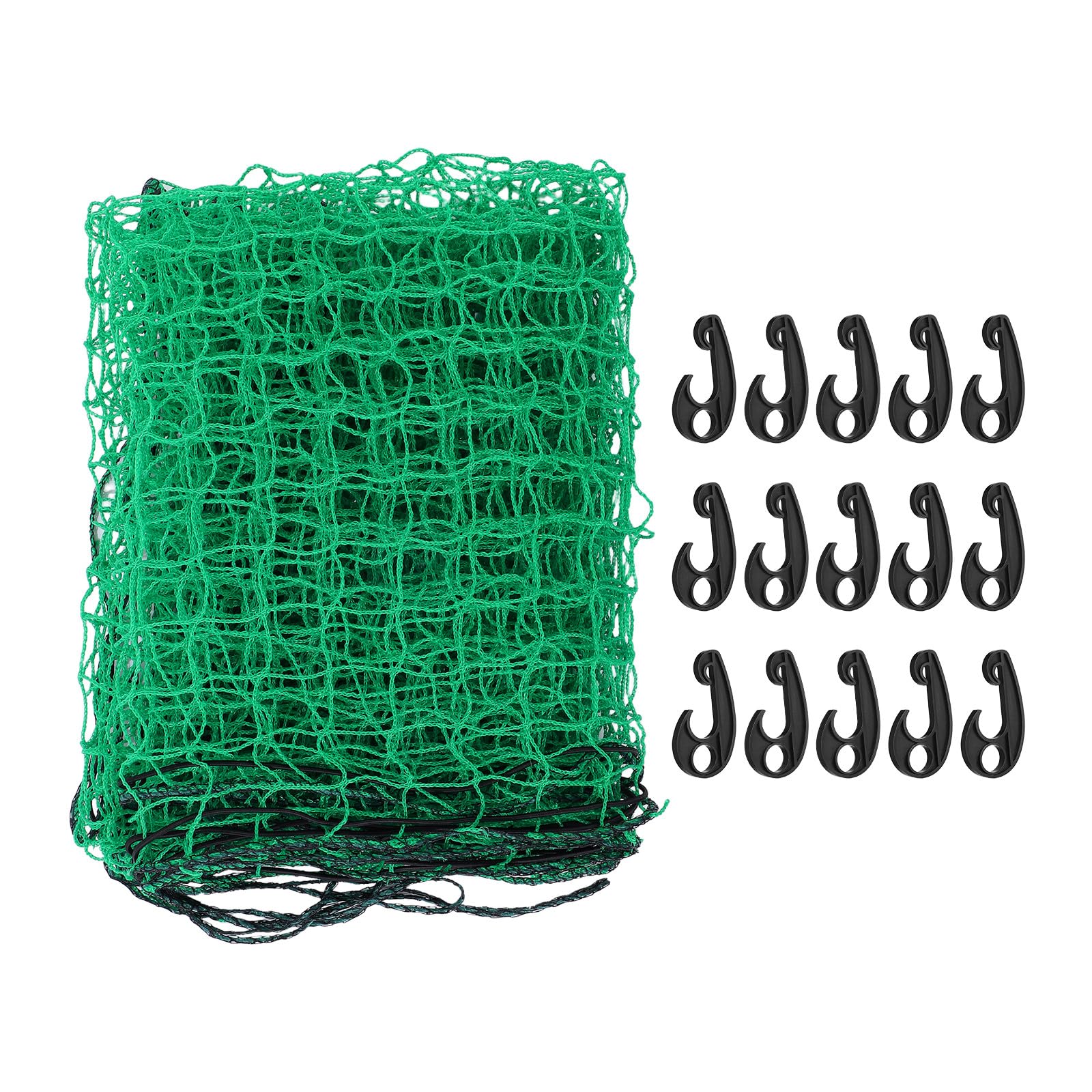 Rete in Nylon Resistente per Cassone Camion con Elastico e Ganci, Rete Antistrappo e Antiabrasione per Trasporto Bagagli e Movimentazione Merci