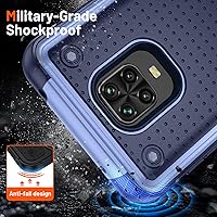 Vista 7 de Jeylly Funda protectora para Xiaomi Redmi Note 9 Pro, Redmi Note 9 Pro Max para mujeres y hombres, a prueba de caídas a prueba de golpes de grado