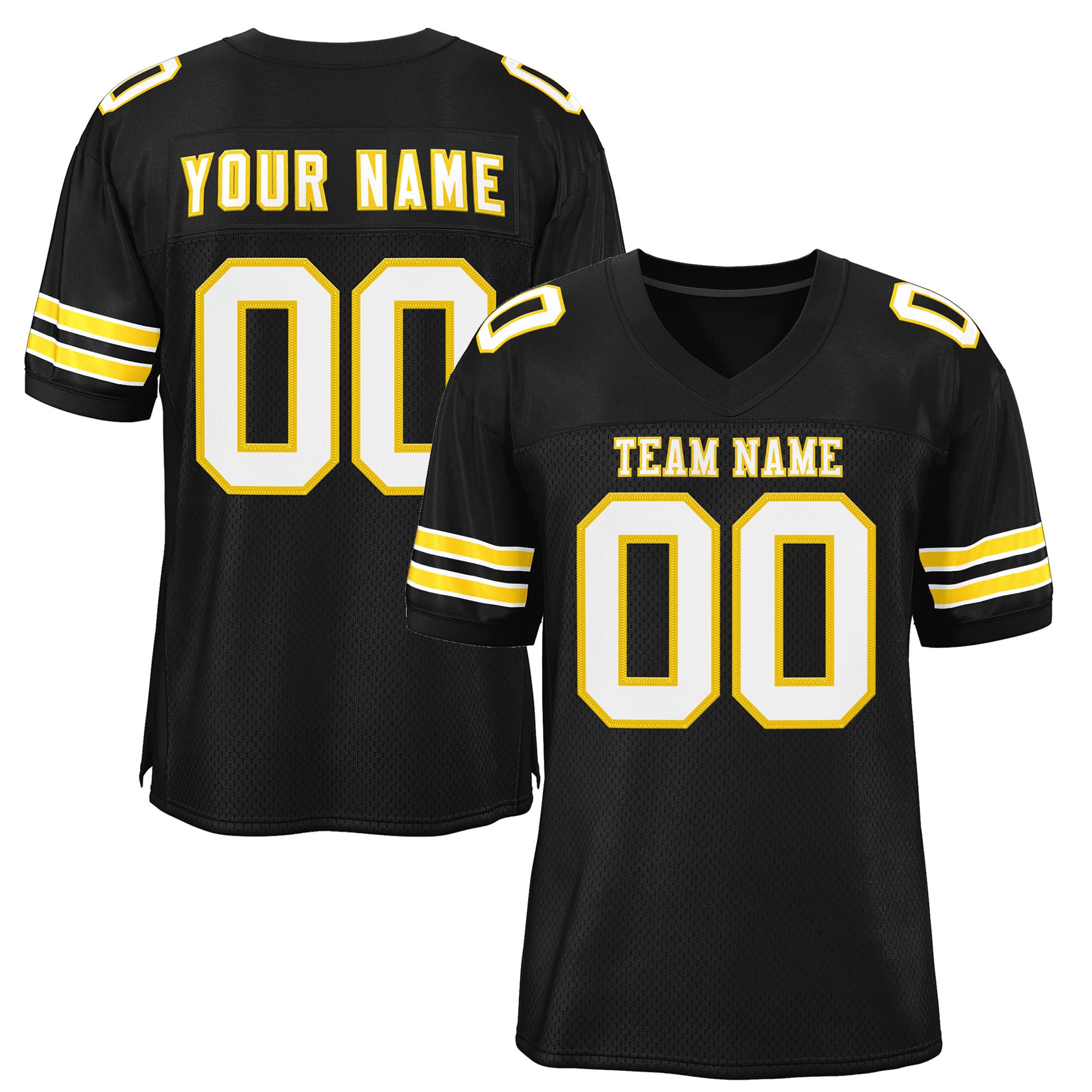 Custom Football Jersey Stitched Jerseys Personalized Your Name Number Game Team Sport T-Shirt for Men/Women/Youth Big Size