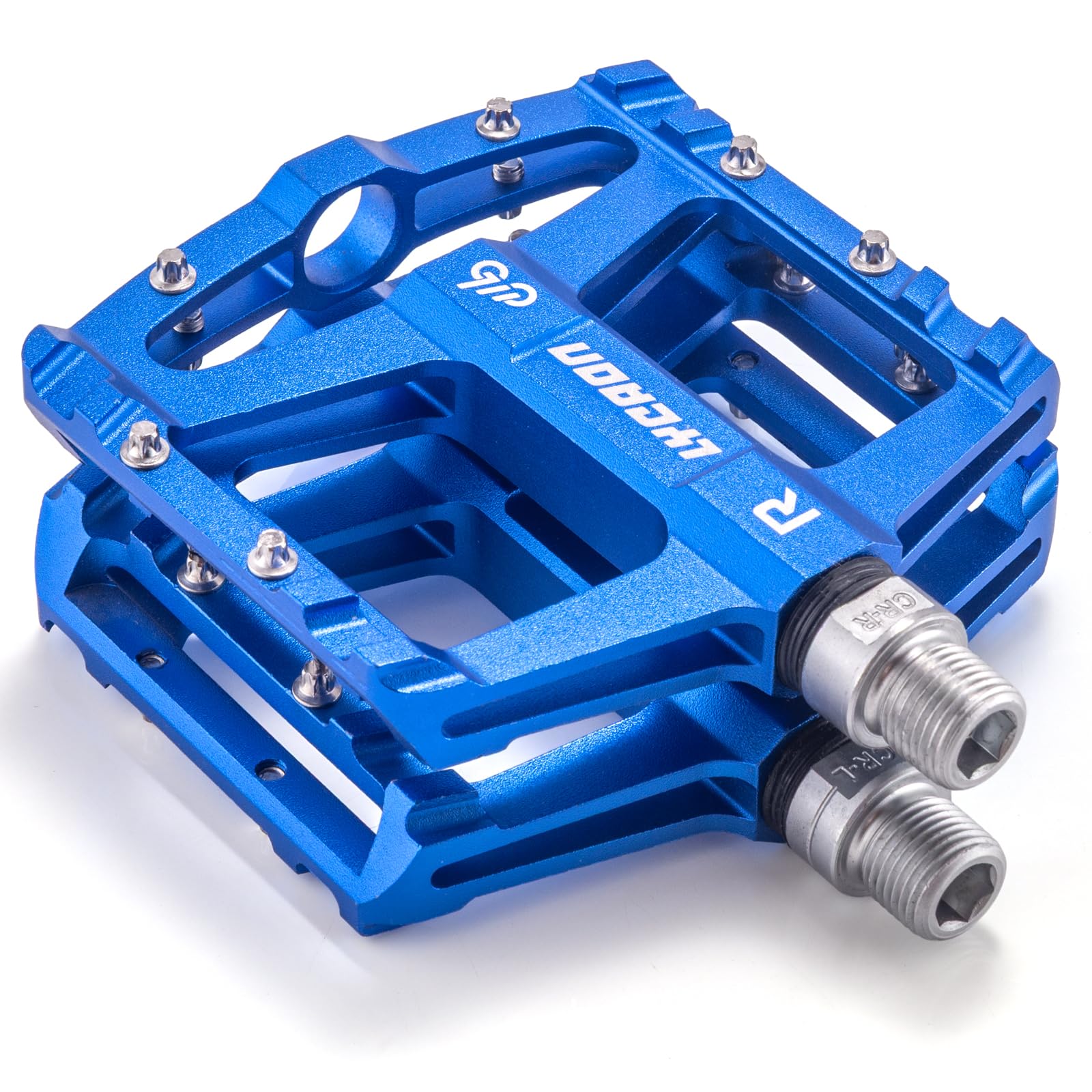 Pédale De Vélo Antidérapante En Alliage D'aluminium CNC, CR-MO & Pédales De Sealed Roulements Pour BMX VTT 9/16 Pouces - Noir - Sport