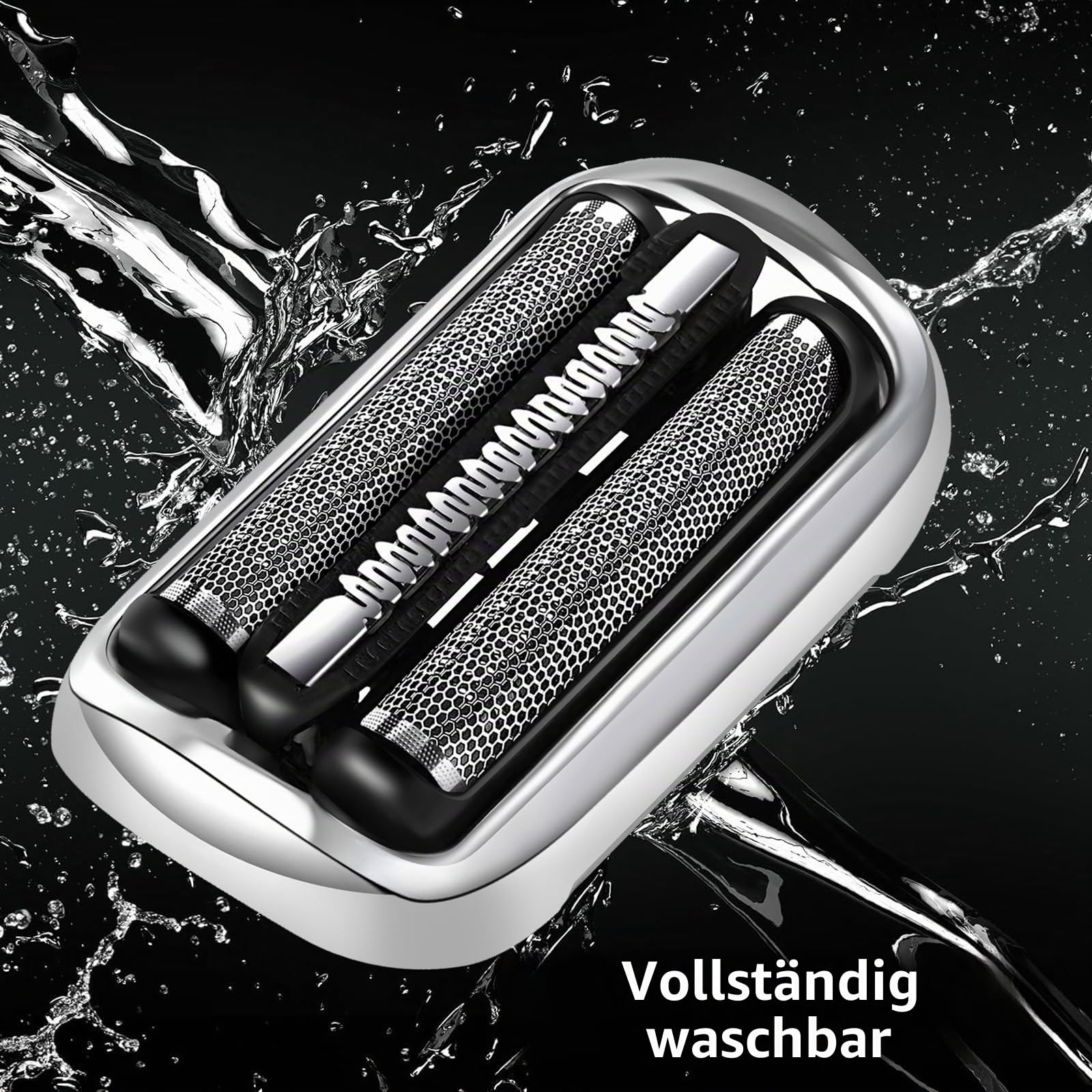 Elektrischer Rasierkopf für Braun Series 7 Scherkopf,73S Kompatibel Mit Braun S7 Scherkopf,Männer Elektrorasierkopf Ersatzteil Geeignet,für Serie 7 7020 7027 7071 7075(73S)