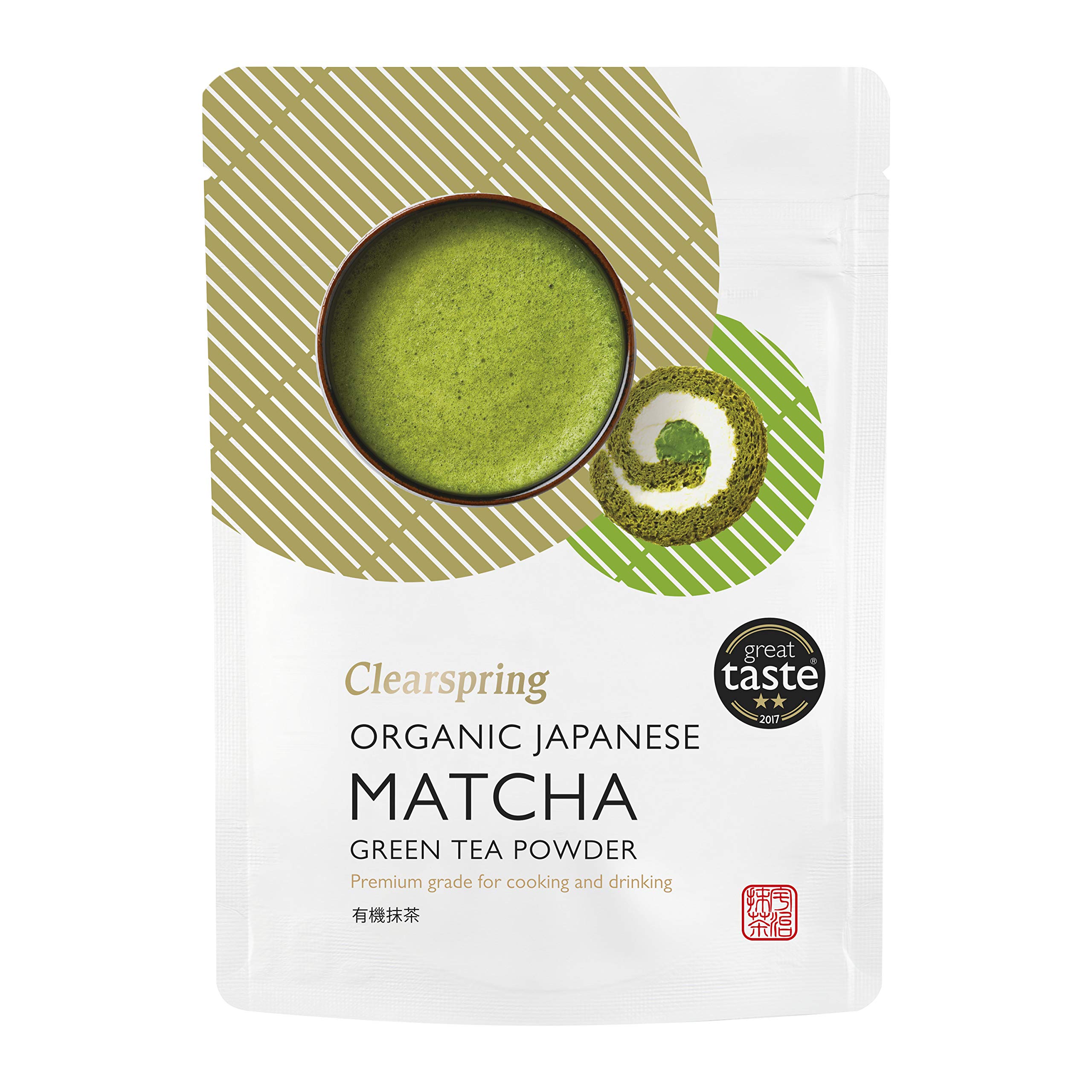 Clearspring Organic Japanese Matcha Green Tea Powder Premium Grade, 40g