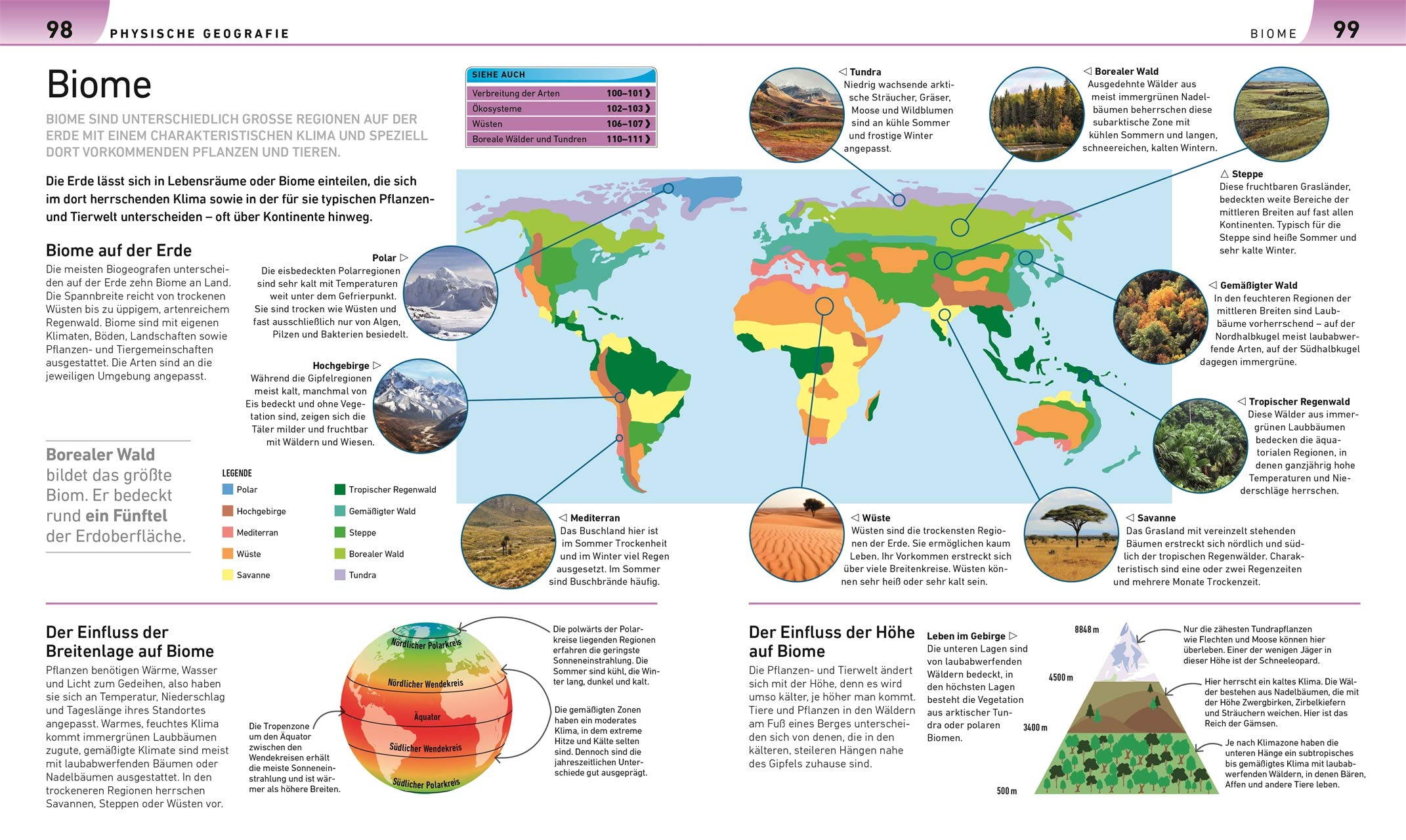 Geografie visuell erklärt: Erde, Umwelt, Mensch. Klimawandel und andere Phänomene verstehen