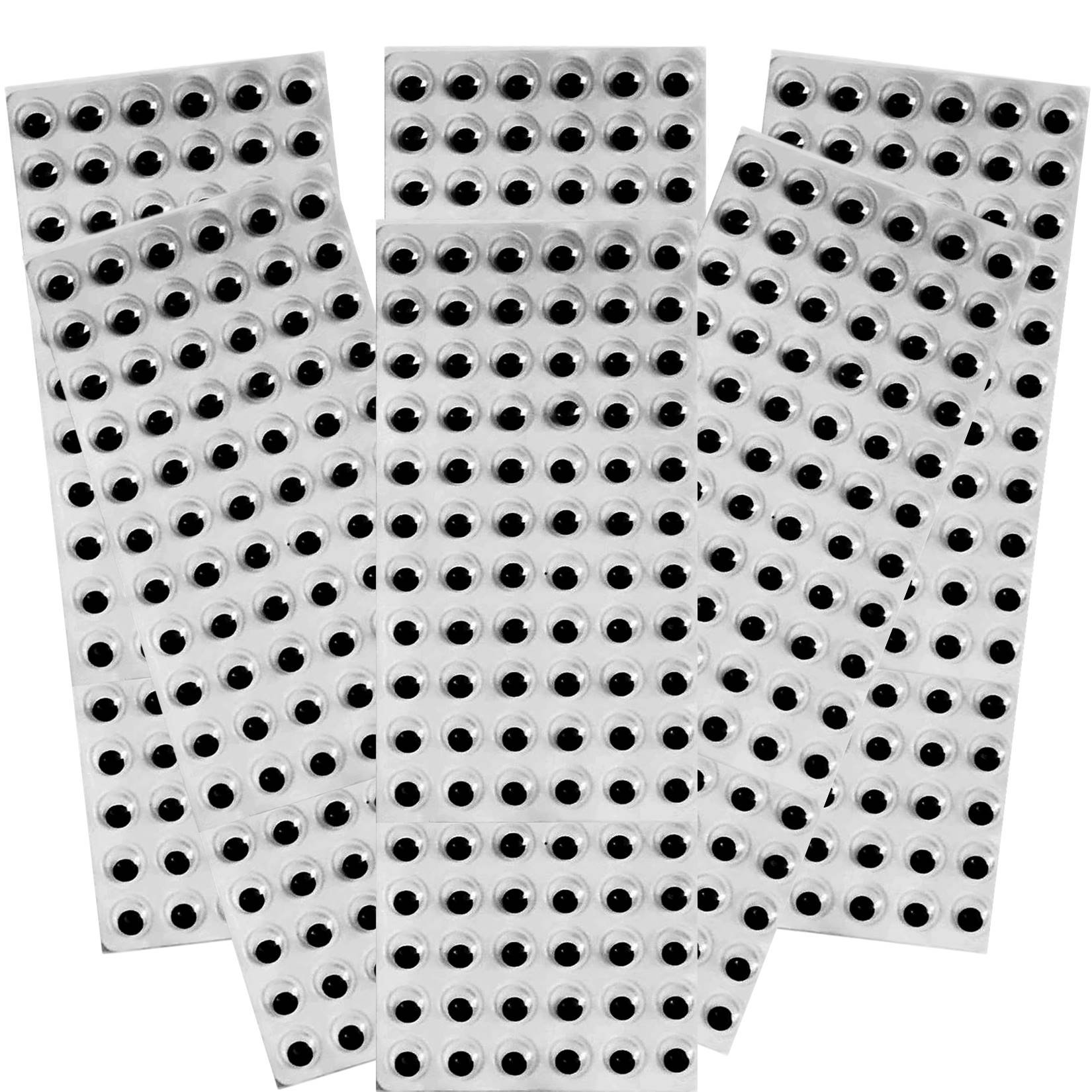 Amazing Arts and CraftsAmazing Arts and Crafts Wiggle Googly Craft Eyes Black Self Adhesive 10mm x 576 pcs SUPER DEAL