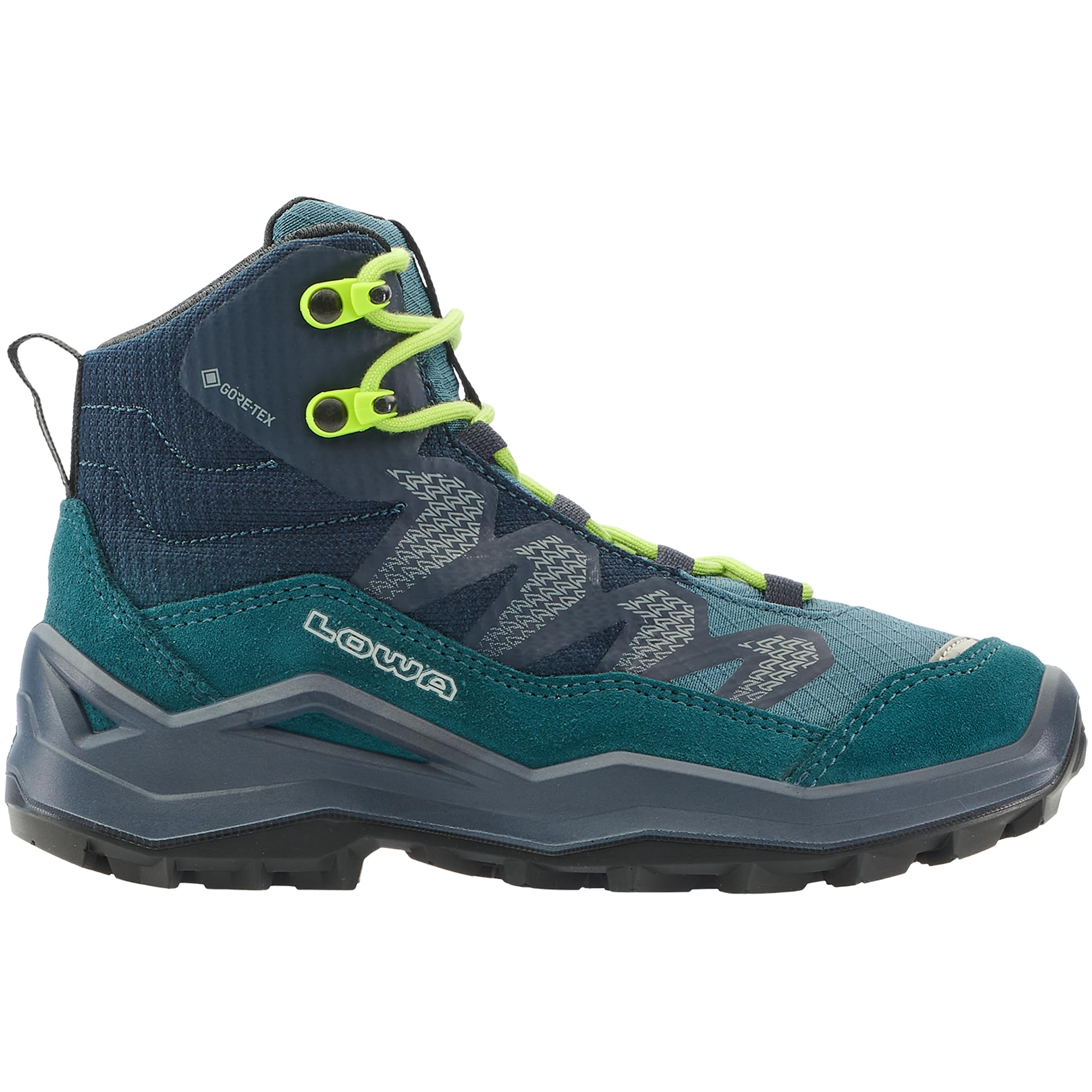 LOWA Maddox PRO GTX MID JR Petrol/Limone