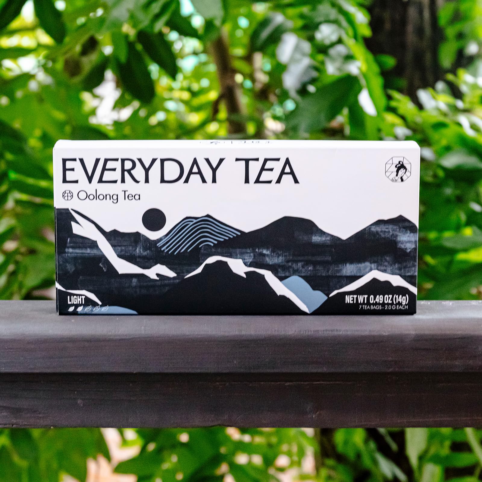 Chayan Everyday Tea Oolong Tea Pyramid Tea Bags – Authentic Roasted Chinese Oolong, Fast Hot Brew or 8-Min Cold Brew, Calming Oolong Tea Bags Individually Wrapped Everyday Tea, 7 Count, 0.07 oz Each