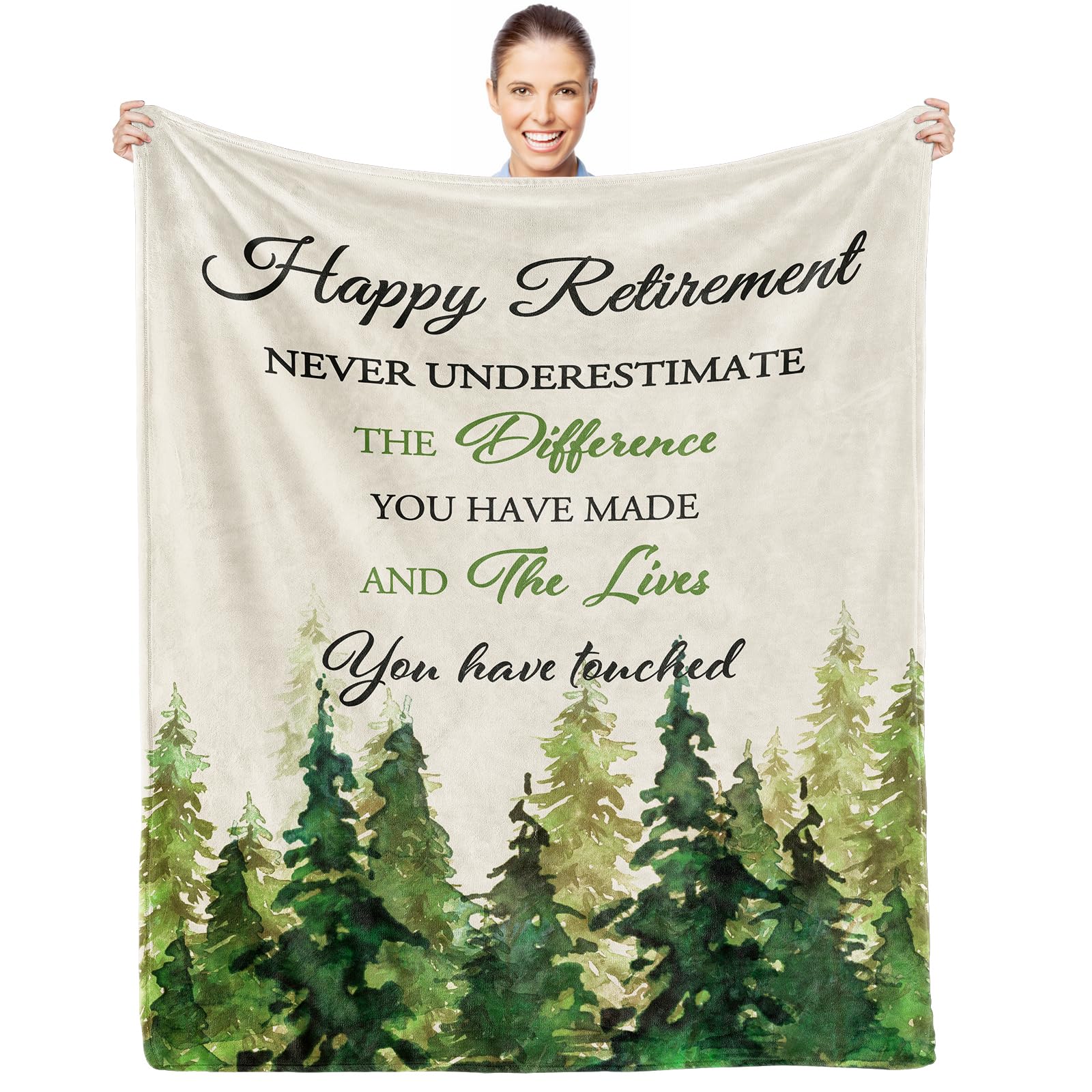 Blanket Retirement Gift For Female Coworker Retirement Gift For