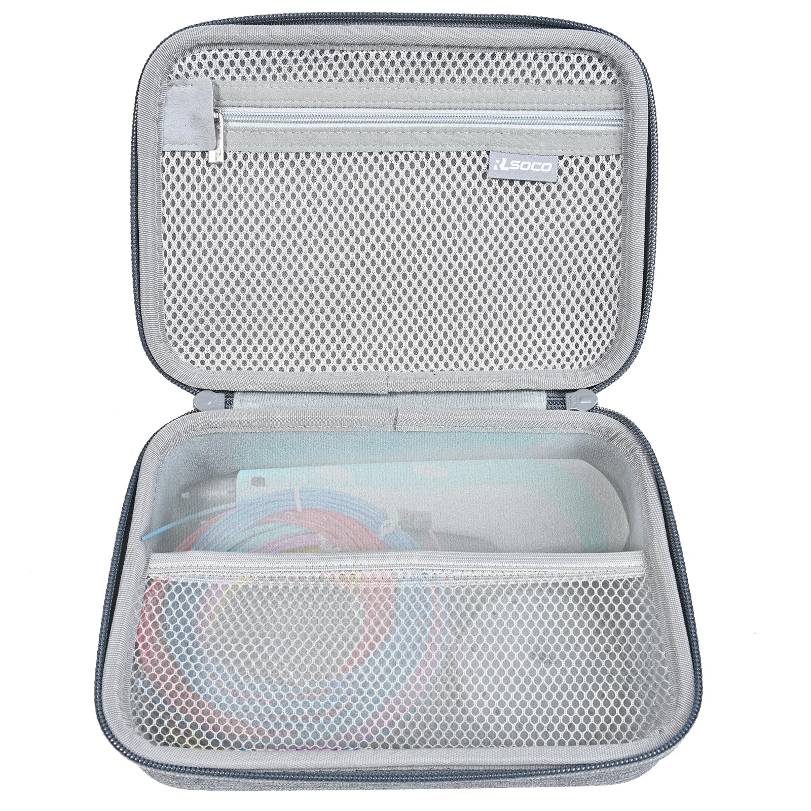 RLSOCO Tasche für SCRIB3D P1/Filapen/MYNT3D/3Doodler/FreeSculpt 3D/LIHUACHEN/Pearl FreeSculpt 3D/Kreativkids Premium 3D-Druckstift (Nur Tasche)