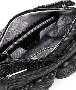 Sac Moyen Femme Suri Frey, Cuir Noir, Anses Et Rivets - Élégant Et Décontracté