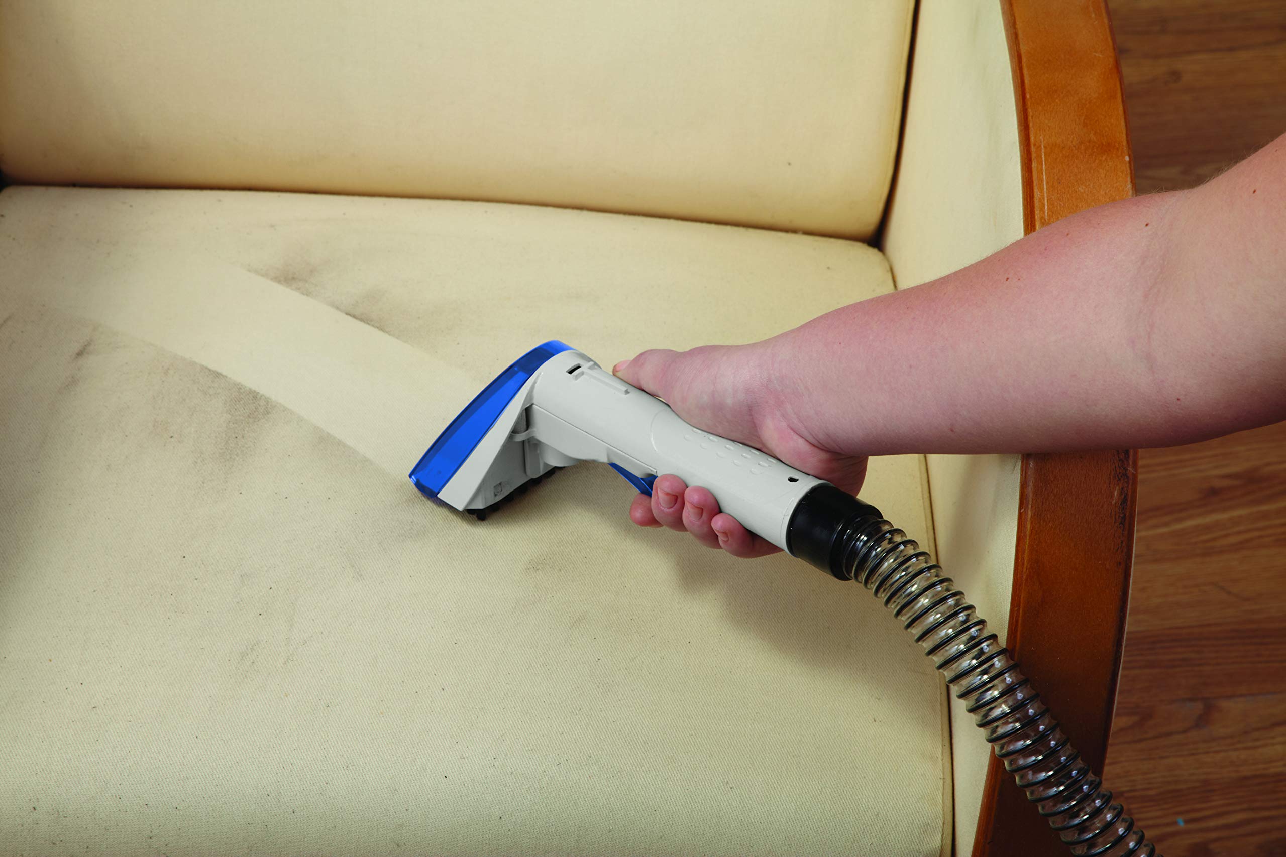 Koblenz CC-1210 Deep Cleaning Machine Upholstery | Carpet Cleaner with Hose Upholstery Accessory And Brushes WhiteBlue CC-1210 For Home and Kitchen For Everyday Use product thumbnail 6