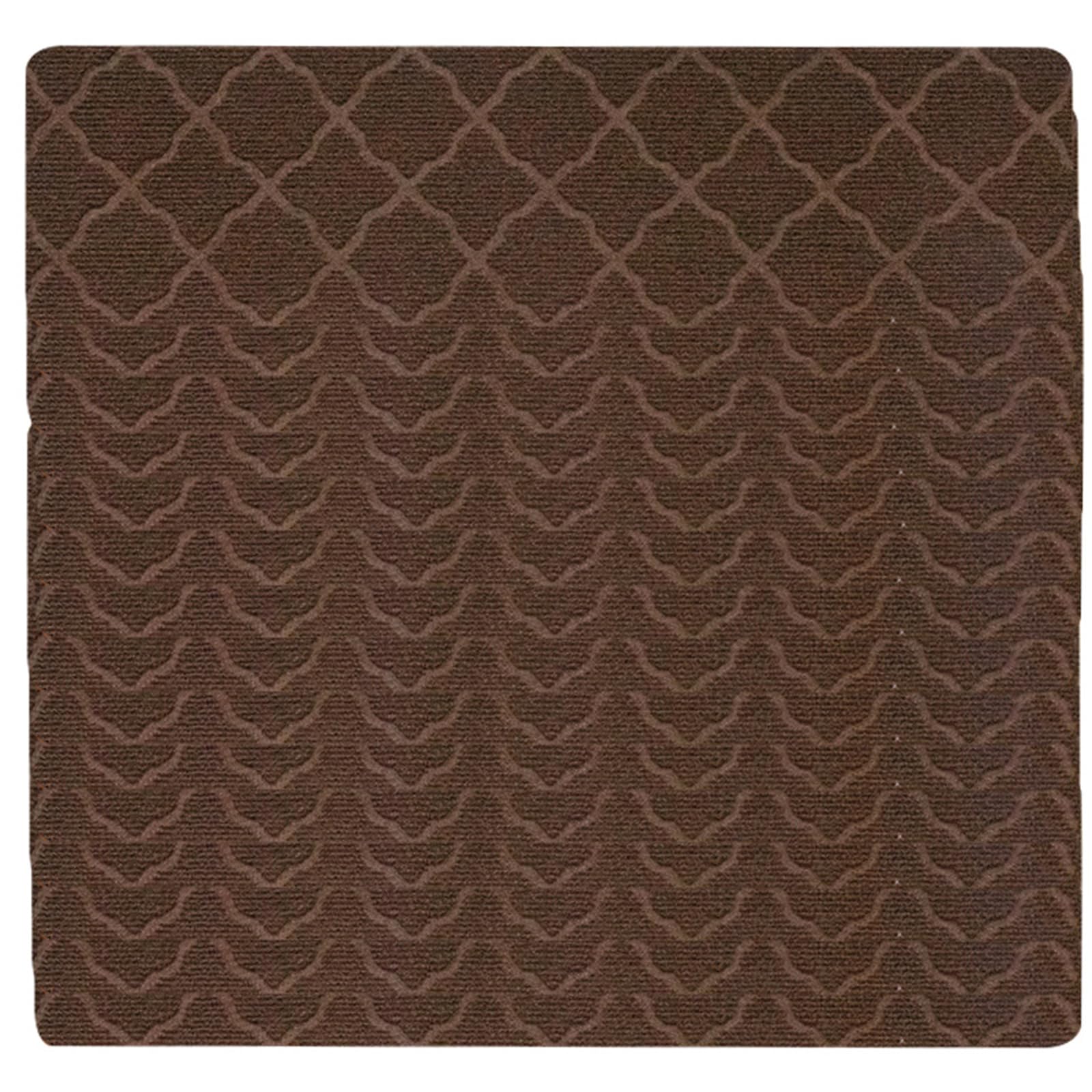 Jazuaiao 15Pcs Soft Stair Treads with Secure NonSlip Backing Not Tape Need, Easy Cleans Mats for Kids Elder Pet Indoor Rugs