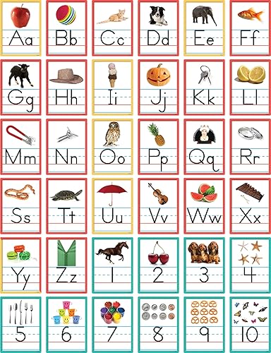 Miniatura 4 de Edupress Acentos del alfabeto y números, paquete de 36 multicolor, 6 x 8 pulgadas