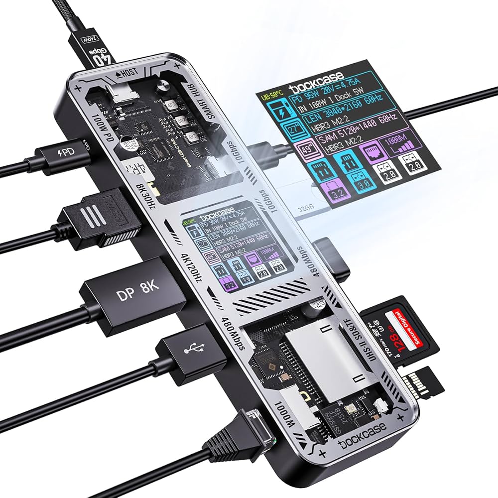 Maone 10in1 USB-C ドッキングステーション Maone 10in1 USB-C ドッキングステーション Maone 10in1 USB-C