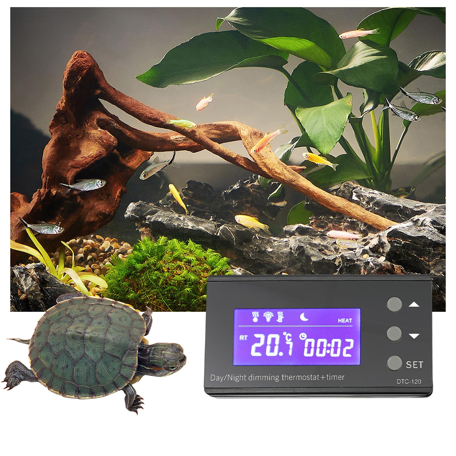 Digitaler Temperaturregler 230V Mit Timer & Sonde – Für Gewächshaus, Brutkasten & Aquarium Temperaturregler Digital