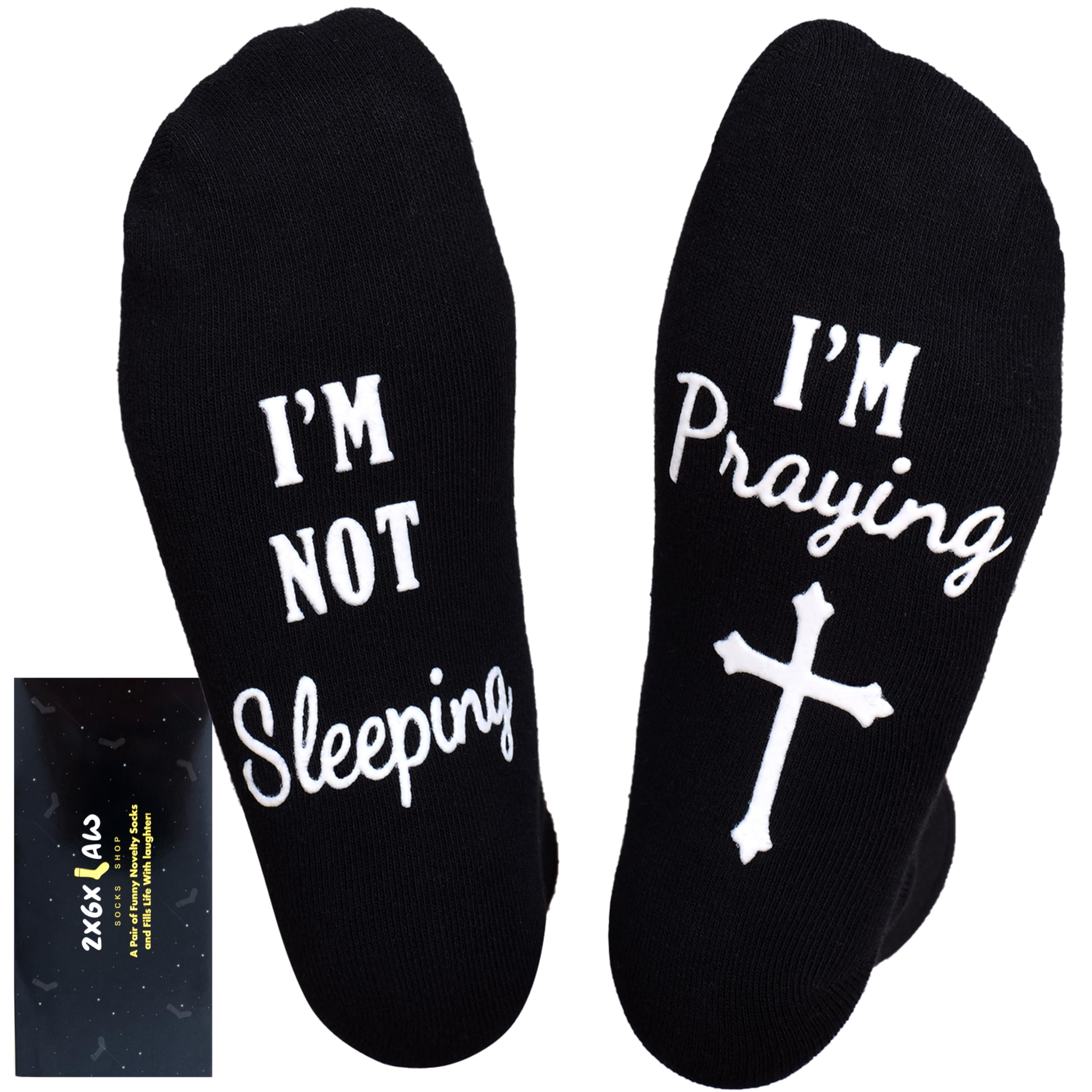 ZXGXLAW Im Not Sleeping Dad Socks,Birthday Gifts for Men,Stocking Stuffer