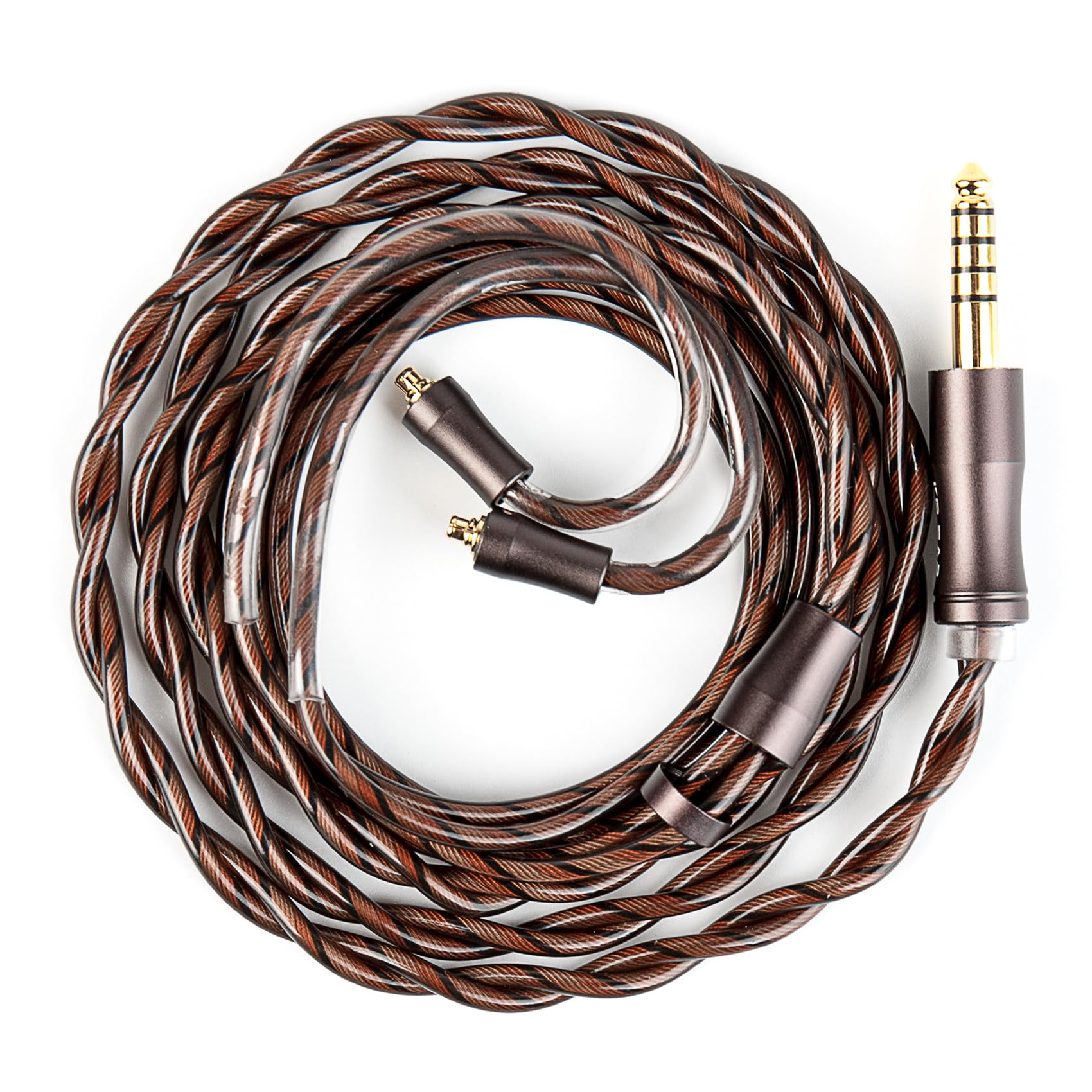 Amazon | KBEAR Cadence mmcx 4.4mmイヤホンリケーブル 6N銀