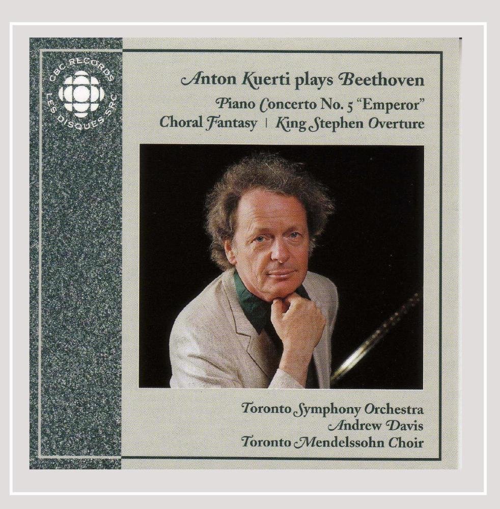 Piano Concerto 5 [Audio CD] Anton Kuerti; Toronto Symphony Orch.; Beethoven and Davis, Sir Andrew