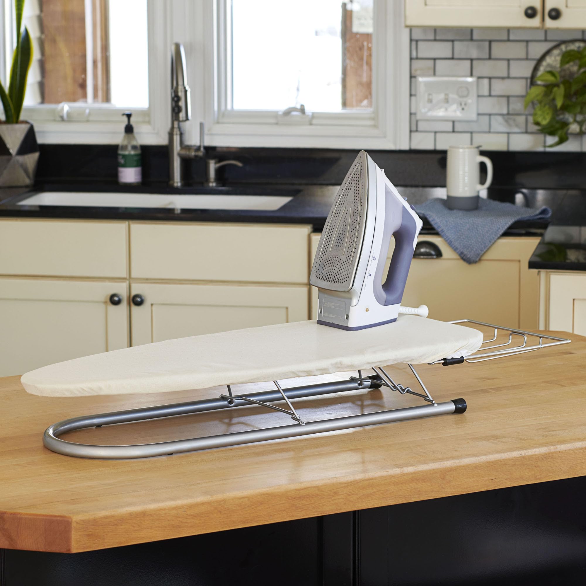 Household Essentials 131210 Small Steel Table Top Ironing Board