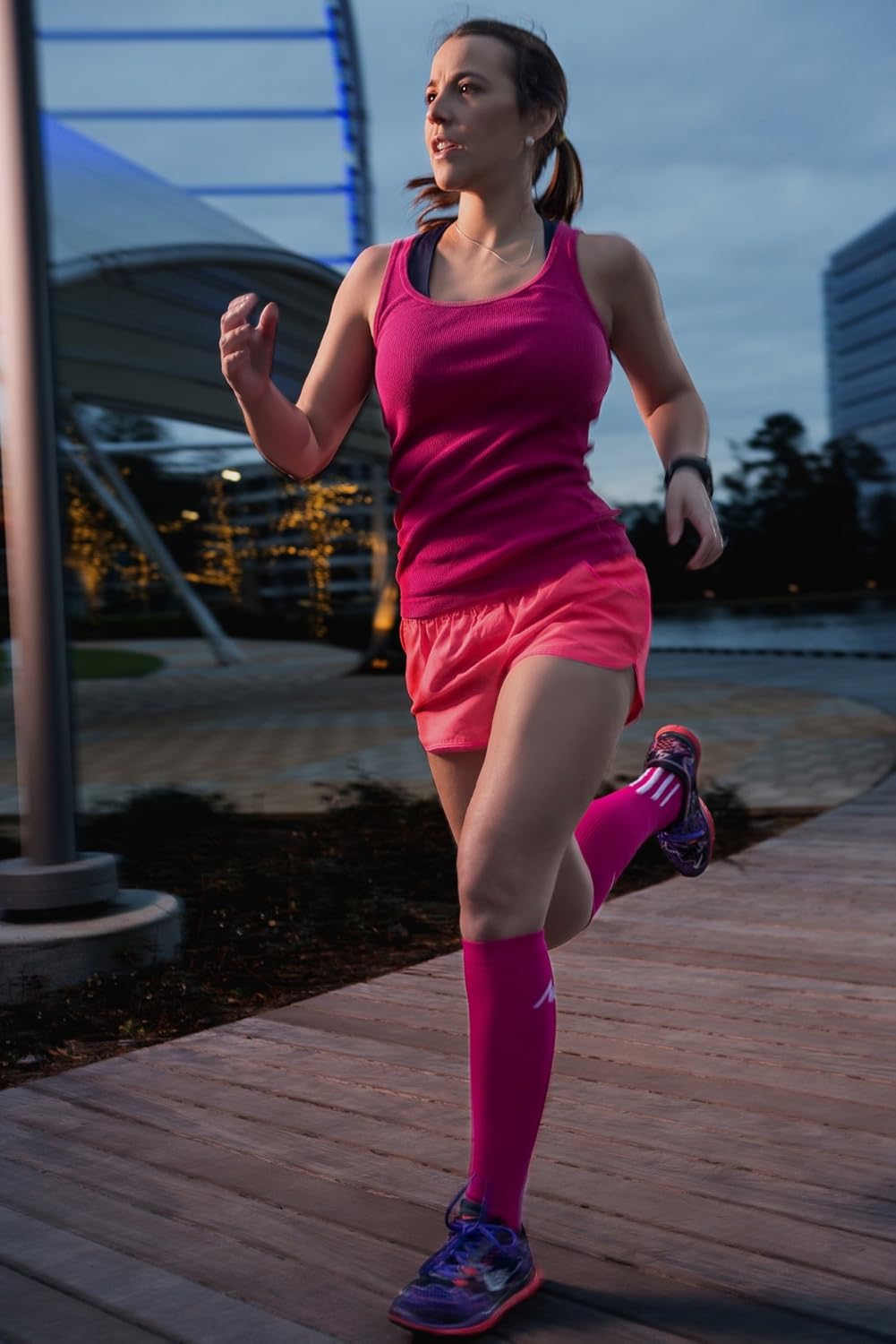 NEWZILL Medical Compression Socks for Women & Men Circulation 20-30 mmHg, Best for Running Athletic Hiking Travel Flight Nurses - Image 5