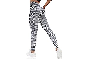 VOOVEEYA Curvy Womens Leggings, High Waided Yoga Pants