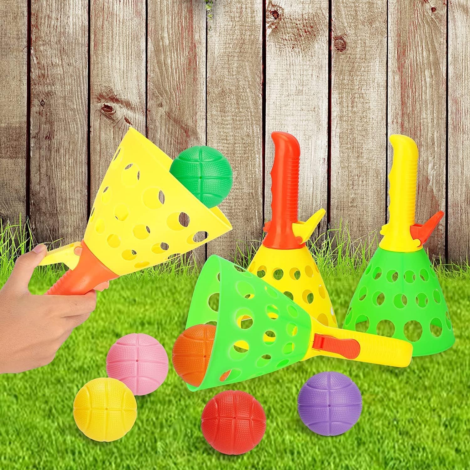 Quickdraw 4-in-1 Garten- & Strand-Spieleset Für Kinder – Enthält Frisbee, Fangball, Pelota & Ringwurf – Mit Tragetasche