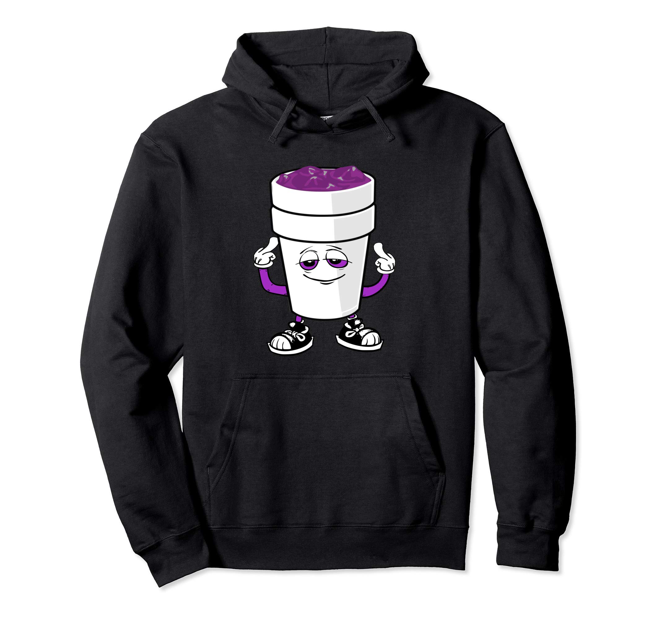 Codeine Purple Drank SizzurpDouble Cup Styrofoam Lean Codeine Purple Drank Sizzurp Pullover Hoodie