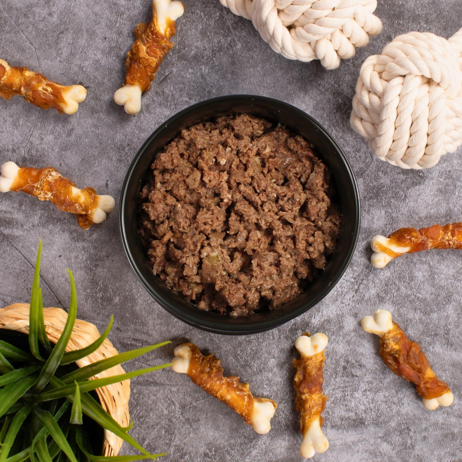 Lecker.Pet® 33 x 150 g Gino's pâté Fine Riche en bœuf, Aliment pour Chiens