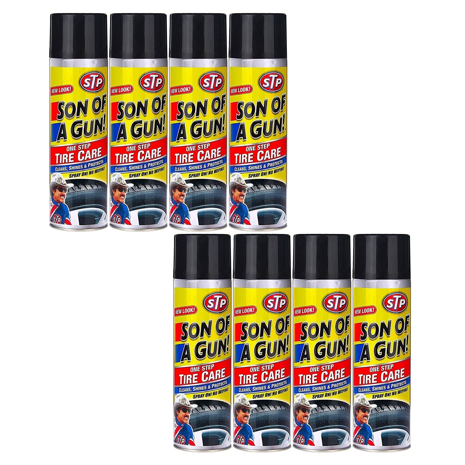 STP Son of A Gun - One Step Care - Cleans, Shines and Protects - Spray ON! NO Wiping : 600ml : Pack of 8-image-17
