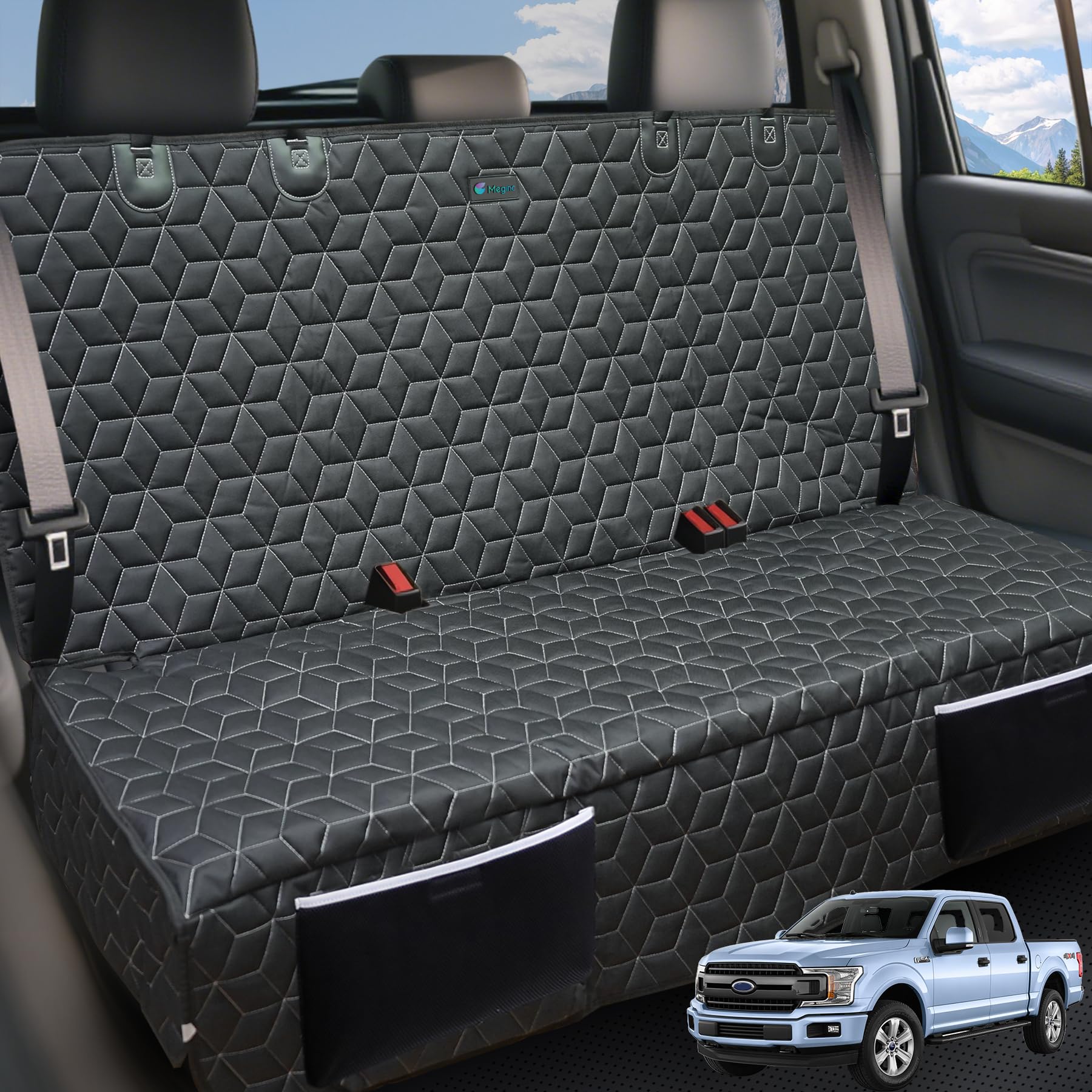 Photo 1 of Meginc 61" Truck Dog Car Seat Cover