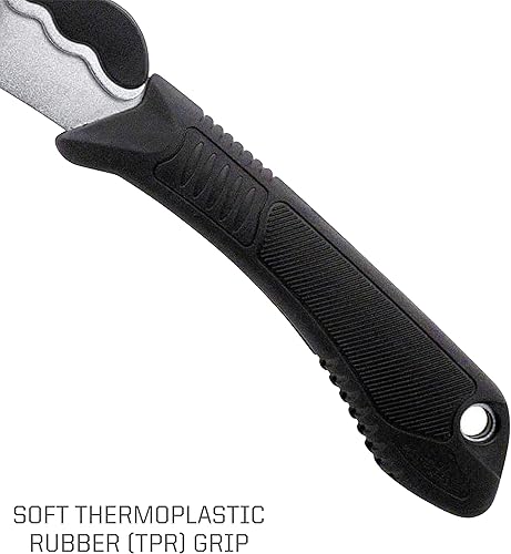 Miniatura 4 de SOG Sierra plegable sierra de madera sierra de mano sierra de podar y sierra de campamento con hoja extraíble de 825 pulgadas y funda compacta para