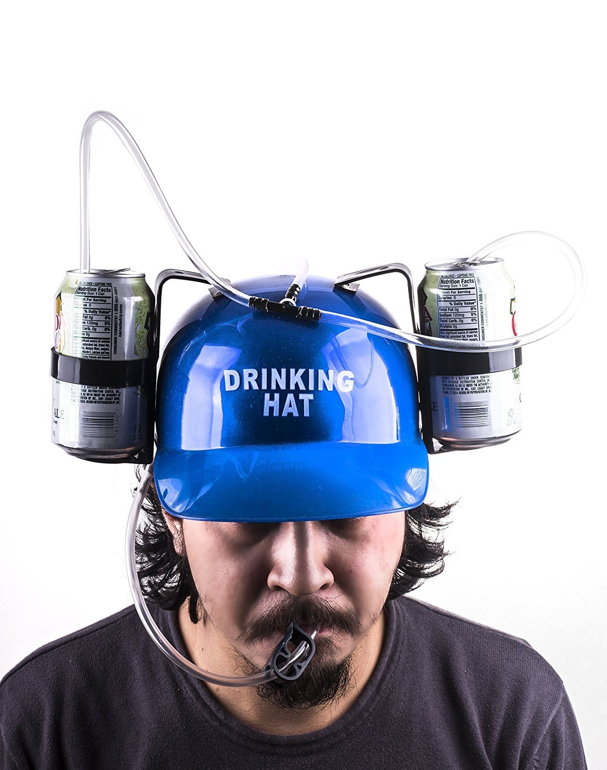 Beer Cap - Drinking Head Gear - Soda Helmet