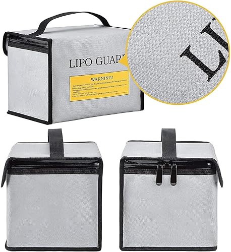 Miniatura 7 de Bolso seguro batería lipo Hobbymate bolsa de la batería de lipo bolso a prueba de explosiones para la carga y el almacenaje