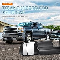 Vista 7 de Espejos de remolque compatibles con Dodge Ram 1500 2009 2010 se adapta a Ram 1500 2500 3500 para 2011 2012 2013 2014 2015 2016 2017 con espejos