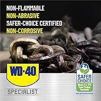 Vista 5 de WD-40 Specialist Limpiador y desengrasante, solución de limpieza multisuperficie, ideal para limpiar parrillas y piezas de parrilla, 32 onzas