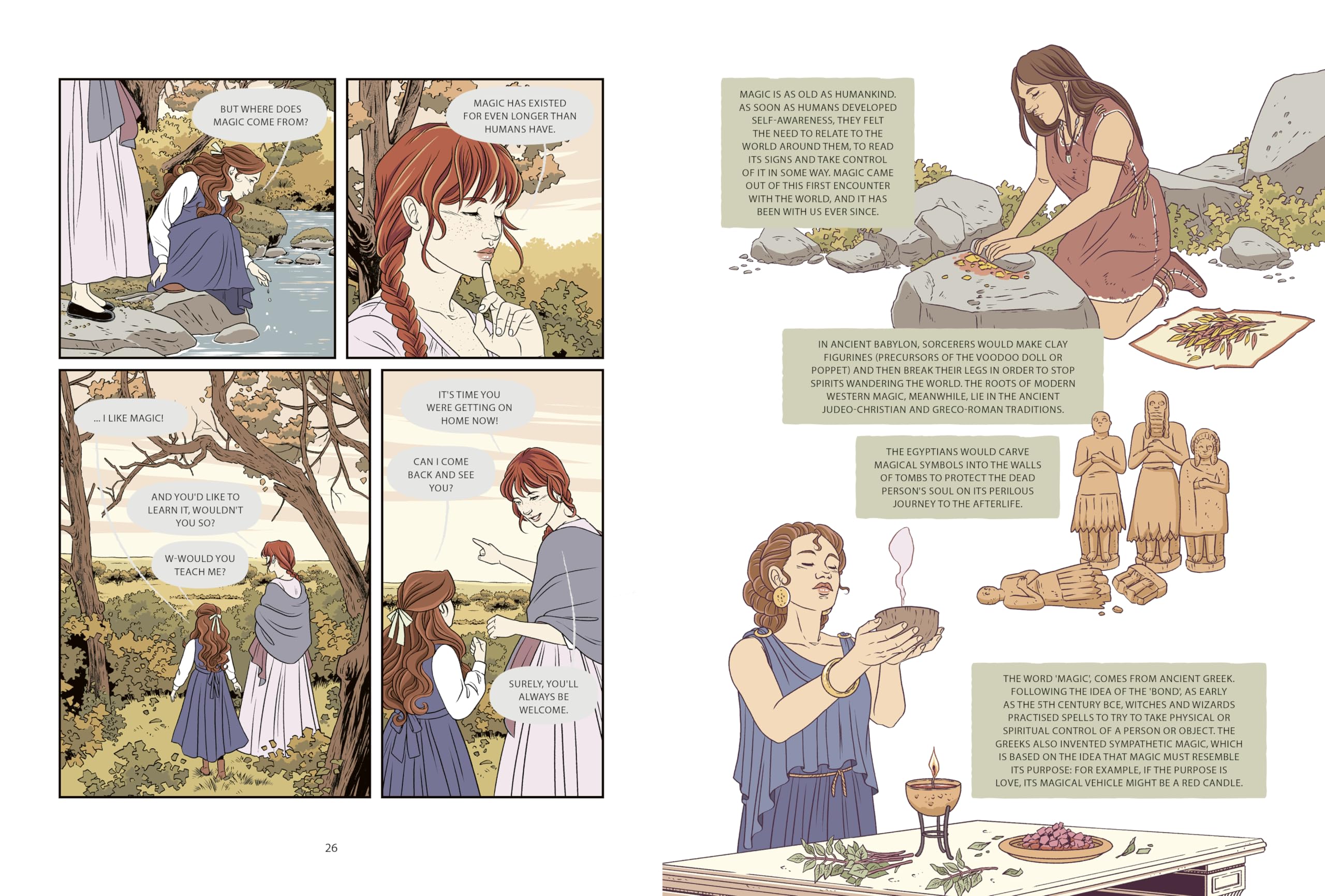 Witchcraft: A Graphic History: Stories of wise women, healers and magic (Graphic MBS) - Image 2