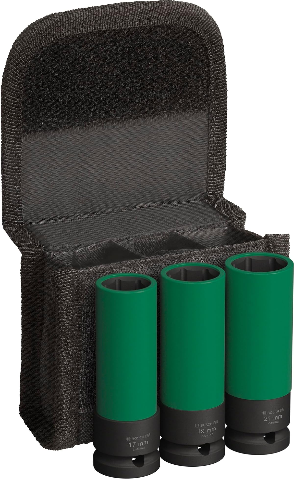 BOSCH Impact Socket Set 7-Piece | High-Torque CRMO Steel for Extreme Durability