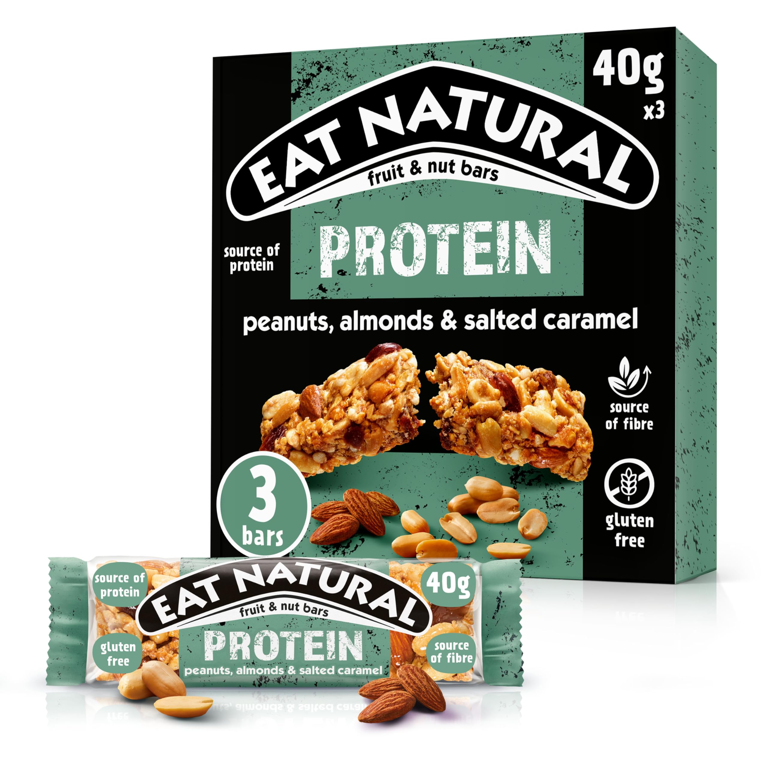Eat Natural Energy Protein Packed Salted Caramel 120g