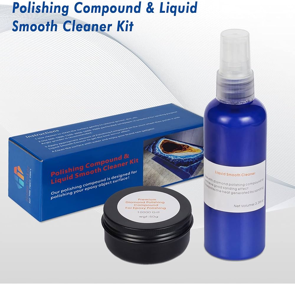 BestUBuy Resin Polishing Kit, Epoxy Polishing Kit Polishing Compound