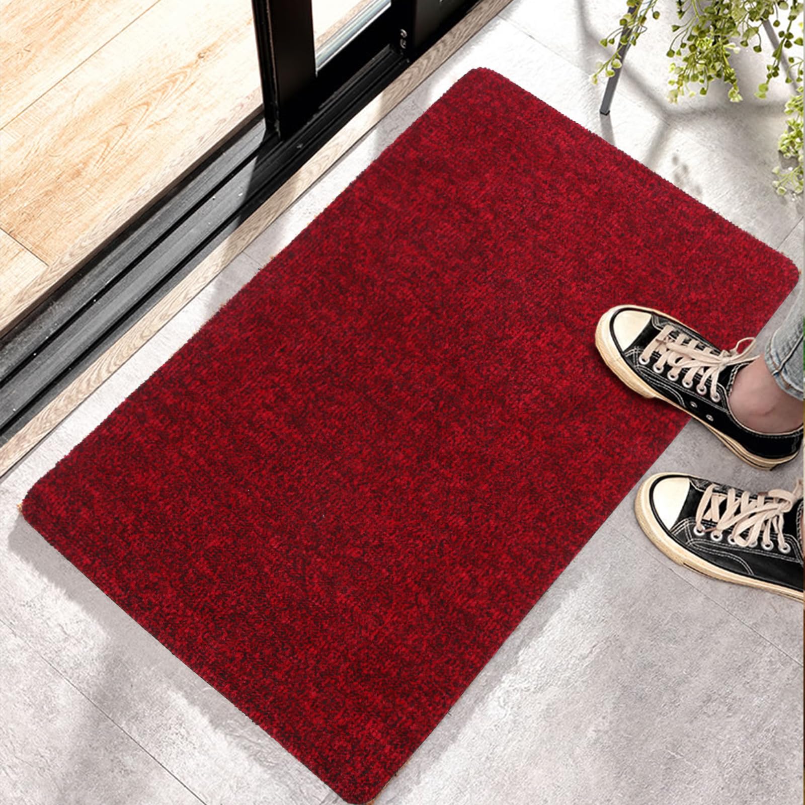 Neiza Indoor Ultra Thin Doormat, Low Profile Inside Doormats, 30