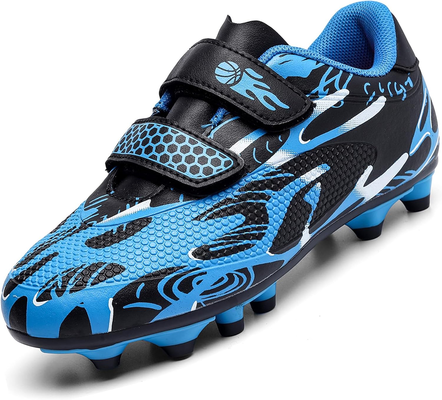 Kids Soccer Cleats Boys Girls Firm Ground Soccer Shoes Youth Professional Athletic Outdoor Football Cleats Shoes