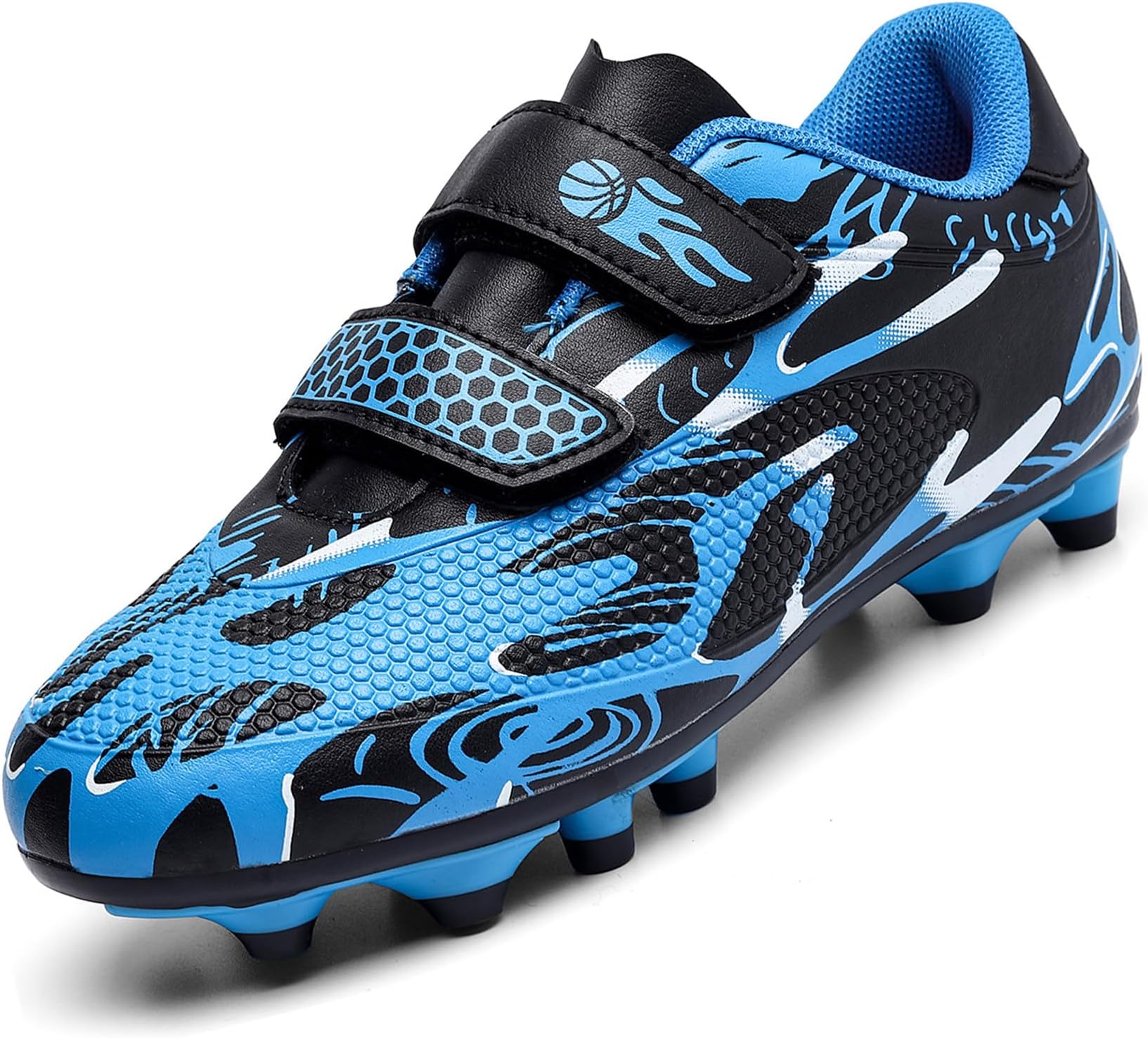 Kids Soccer Cleats Boys Girls Firm Ground Soccer Shoes Youth Professional Athletic Outdoor Football Cleats Shoes