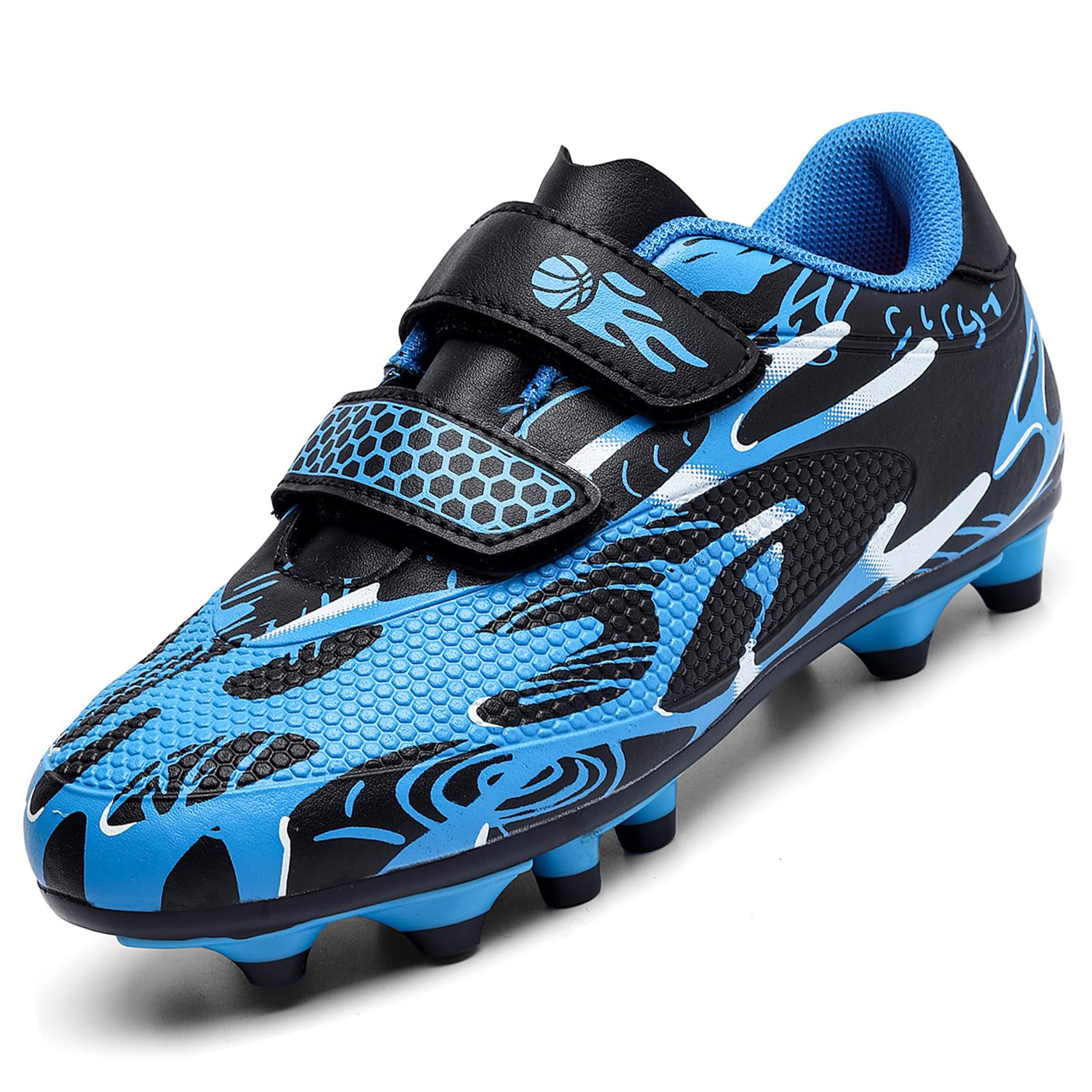 Unitysow Scarpe da Calcio Ragazzi Professionale All'aperto Sportivo Scarpe da Allenamento Bambini Teenager Scarpe Calcetto Spike Tacchetti