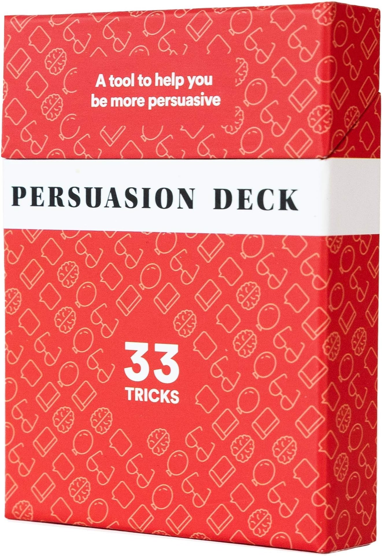 BestSelf Persuasion Deck - Persuasion Skill Cards to Master Persuasion Tricks with 33 Prompts