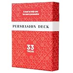 Persuasion Deck med 33 tricks för att förbättra övertalning och kommunikation.