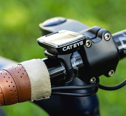 Miniatura 13 de CATEYE Urban Wireless Bike Computer – Analog Speedometer & Odometer with Calorie Tracking, FlexTight™ Mount, Auto Start/Stop, Programmable Odometer