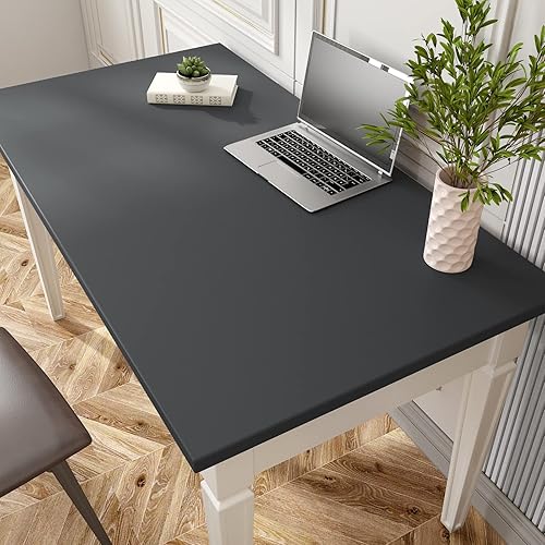 Miniatura 6 de VaryPaper Papel tapiz de 15.7 x 315 pulgadas, color gris, moderno, autoadhesivo, impermeable, decorativo, extraíble, para paredes, armarios de