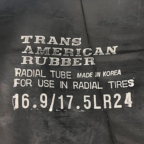 Miniatura 11 de Tractor de goma Trans Americano/Tubo interno de implementación con vástago de válvula TR-218A (13.6R-24/14.9R-24)