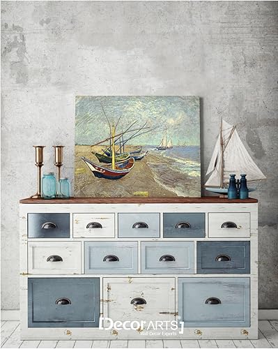 Vista 986 de DECORARTS - Almond Blossom Tree - Vincent Van Gogh Art Reproduction. Giclee Canvas Prints Wall Art for Home Decor 30x24